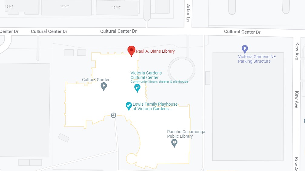 Home Rancho Cucamonga Public Library